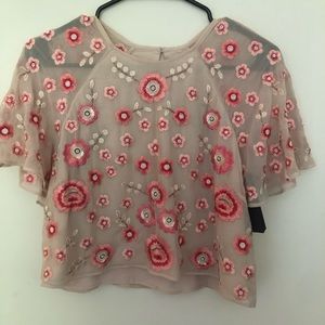 NWT Needle and Thread Cherry Blossom Top